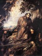 Peter Paul Rubens St Francis of Assisi Receiving the Stigmata USA oil painting artist